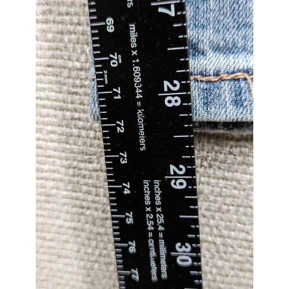 Aeropostale Blue Jeans 7/8 Short Boot Cut -0424B158 - Picture 7 of 8